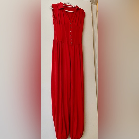 Red Jumpsuit - Picture 4 of 5